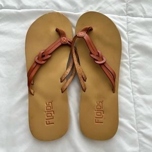 Flojos Flip Flops Size 9 Worn Once